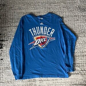 Adidas Blue Thunder Long Sleeve Shirt